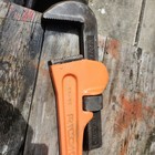 Ridgid Adjustable  48  Steel  Pipe Wrench