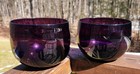 Antique Regency Amethyst Art Glass Purple Finger Bowl Rinser Polished Pontil