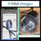 Fitbit Charge 2    2 Bands  color sz Of Choice    Cord Tested    New Display Model