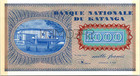 Katanga 1000 Francs 1960   Specimen   Pick   10s