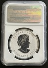 2014 Canada Maple Leaf Reverse Proof 1oz  9999 Silver Ngc Pf69  Horse Privy