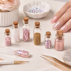 120pc Mini Glass Bottles With Cork Stoppers 1ml 2ml 3ml 5ml 8ml Tiny Clear Vials
