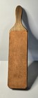 Duke City 2 Sided Paddle Strop  Latigo Burgundy   Fine   Suede 
