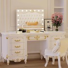 Hollywood Vanity Mirror With Lights  15 Light Bulbs   3 Color Light