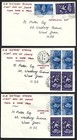 Aop Gb Kgvi King George Vi 1946 Vicory peaces Plain Fdc First Day Covers  10 