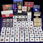 Estate Sale Junk Drawer Coin Lot U Get All  In Pics us   World      Roll Buffalos