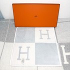 Hermes Avalon Wash Cloth Bleu Glacier 30x30cm
