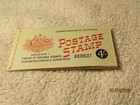 Vintage Mint Australia Postage Stamp 4  Booklet 12 Stamps Mnh Broadcast Listener