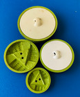 Vintage 1930s Buffed Celluloid Buttons