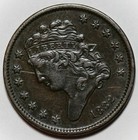 1832 Classic Head Half Cent - Scratch - Us 1 2c Copper Coin