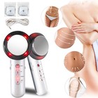 3 In 1 Slimming Beauty Instrument Ems Ultrasonic Massager Slimming  Fat Burning