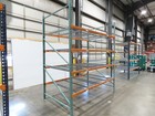 Teardrop Pallet Rack 4 Shelf 10  X 60  Upright 96  Shelf 46  Wire Deck Shop