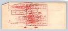 Vintage 1949 Cancelled Check The First National Bank  Scottsboro   Alabama
