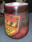 Rare Used Kiss Army Logo 2003 Drink Tumbler