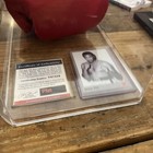 Jimmy Ellis Signed Boxing Glove Psa dna Autograph Includes Case   Card Fast S h