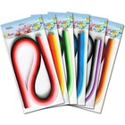 720 Pcs Paper Quilling Strips 36 Colors 54cm X 3mm Diy Craft Art Paper Supplies