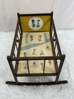 Vtg Holly Hobbie Doll Bed Crib Cradle- American Greeting 70   s Wood Rare