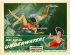 Underwater 7x Original Us Lobby Cards Jane Russell Howard Hughes John Sturges 55