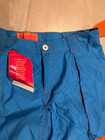 Rave Type Pant   Early 2000 snew Old Stock  Made Italy  Medium Turquoise