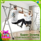 79  Foldable Clothes Drying Rack Indoor Outdoor Stainless Steel Laundry