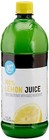 Amazon Brand - Happy Belly 100  Lemon Juice  Bottle  32 Fl Oz  pack Of 1 