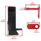 Caltric 67858 67859 Snow Plow Ultra Mounting Pocket Receiver Pockets For Western
