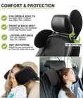 360   Adjustable Car Seat Headrest Pillow Head Neck Support For Kids And Adults