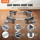 Adjustable Washing Machine Stand Base 1625 Inch Heavyduty Mobile Dolly For App