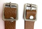 New Old Stock Leather Seat Bag Straps Bicycle Set Of 2 England