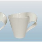 Set Of 2 Villeroy   Boch New Wave Coffee Mugs White Modern Germany