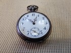 Vintage Rare Swiss Solid Silver  Pocket Watch
