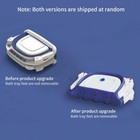 Upgraded Gray Folding Baby Bath Tub-with Thermometer mat sit lie for Newborns
