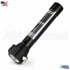 Roadside Rescue 9-in-1 Multi-function Solar Powered Flashlight   Survival Tool
