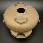 Antique Brass Chinese mongolian Hot Pot Fire Pot