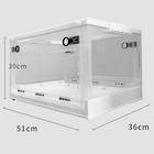 Pet Atomization Box Oxygen Room Foldable Easy Carry Veterinary Nebulization Cage