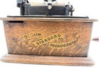 Edison  Standard Cylinder Phonograph W 2 4 Min Conversion