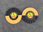 Silver Slipper Las Vegas Nevada 2x  5000 Poker Chips