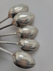 Antique W s  Savage   Co Sterling Silver Demi Spoons   Sugar Tong Nips 13 Pc Lot