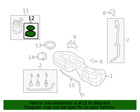 Genuine Bmw Fuel Pump Tank Seal 16-11-7-194-201