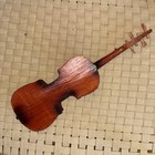 Folk Art Fiddle Homemade Stringed Instrument