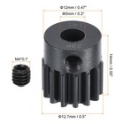 Rc 32p Hardened Pinion Gear 5mm Shaft 14t Motor Gears Carbon Steel For Rc Car