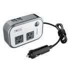 200w Car Power Inverter   12v Dc To 110v Ac Car Inverte With 4 Usb Ports Car 