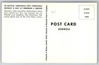 Seattle Washington Frederick Nelson Department Store Christmas Postcard