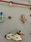 Vintage By Irmi Nursery Hand Painted Fairytale Baby Crib Mobile No Music Box