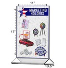 11 w X 17 h Sign Holder Tall Top Load Double Sided Table Tent