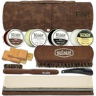 Shoe Polish Kit 13pc Shoe Shine Leather Boot Shoe Care Set Mink Oil 13psc