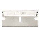 Accutec Pro Steel Back Single Edge Razor Blade  100 Pack