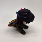 Anora The Dragon - Ty Beanie Boos 6    glitter Eyes  New   Mint Tags