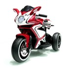 6v Kids 3 Wheel Ride On Motorcycle  Chopper Electric Powered 6 Volt 4ah Battery