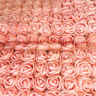 Mini Fake Rose Flower Heads 144pcs Mini Artificial Roses Diy Wedding Flowers Acc